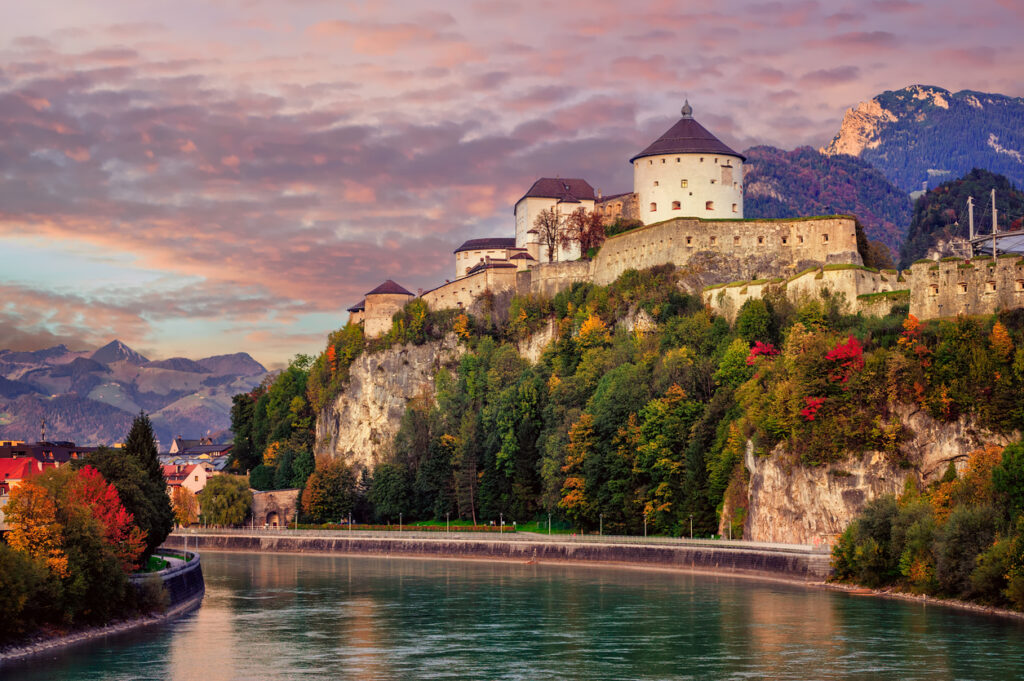 blick auf die altstadt von kuftstein