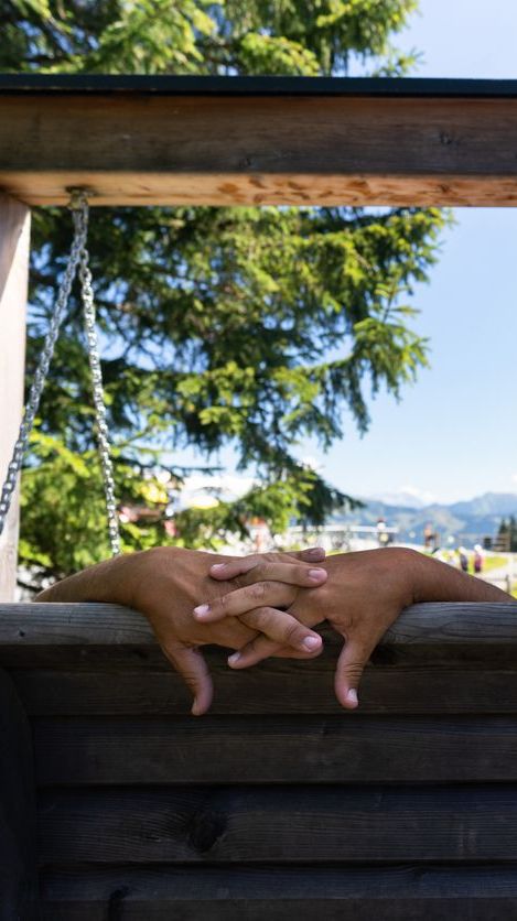 entspannter sommertag in kirchberg