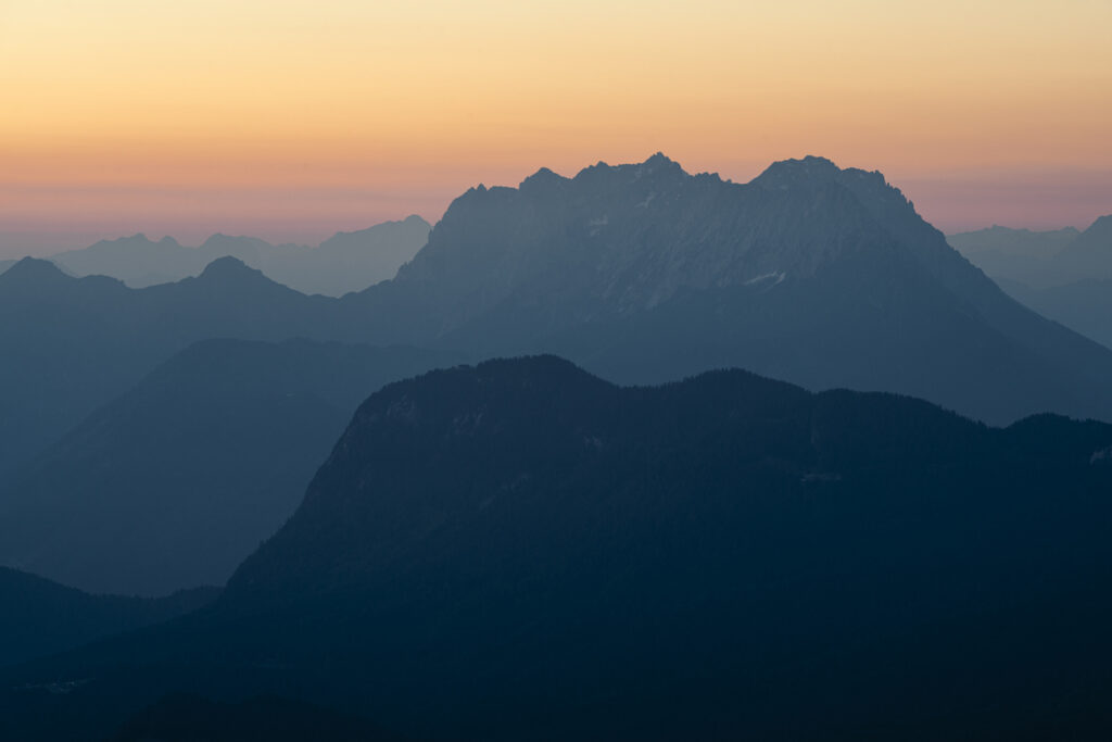 sonnenuntergang über pendling