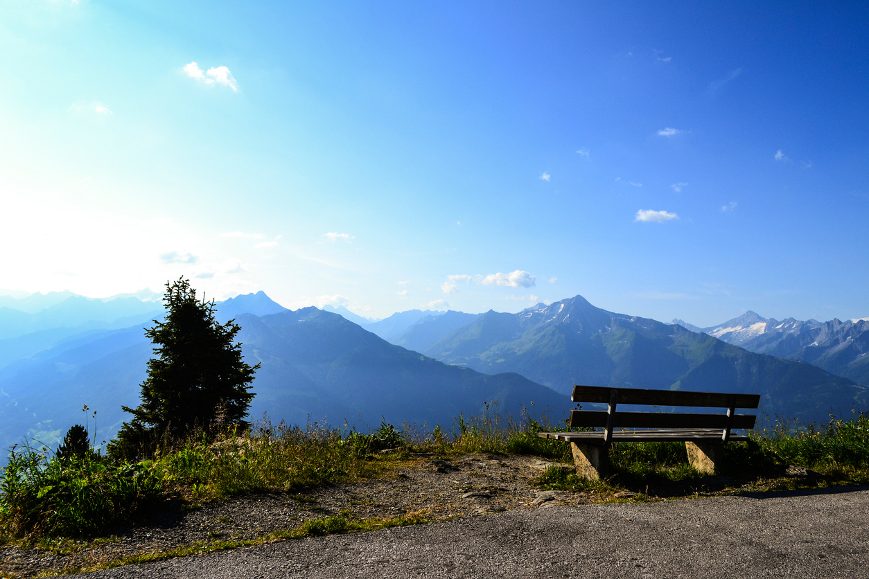 blick von der zillertaler höhenstraße