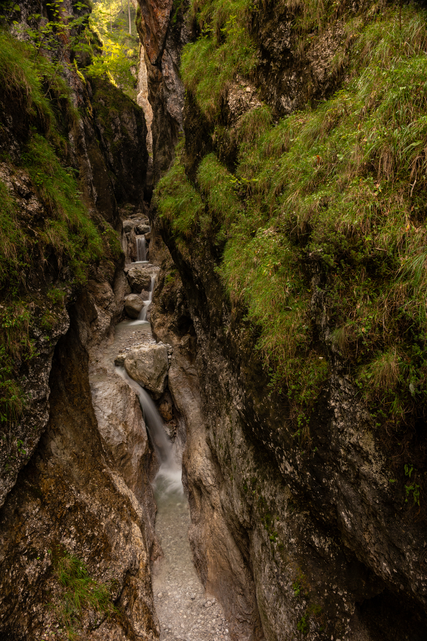 blick in die teufelsklamm in st ullrich